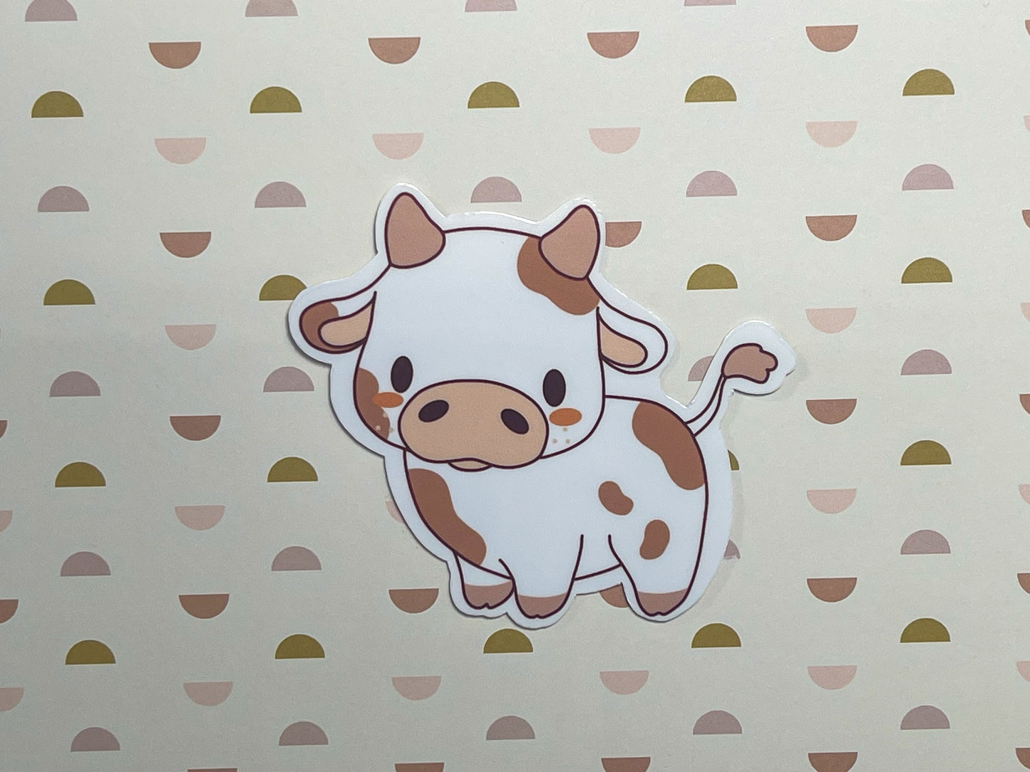 Brown cow